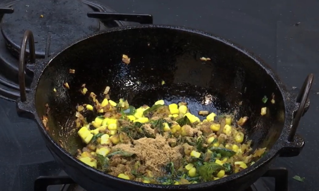 Mokkajonna Menthikura Curry