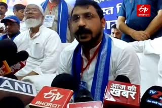 नगीना सांसद चंद्रशेखर ने प्रदेश और योगी सरकार पर साधा निशाना.