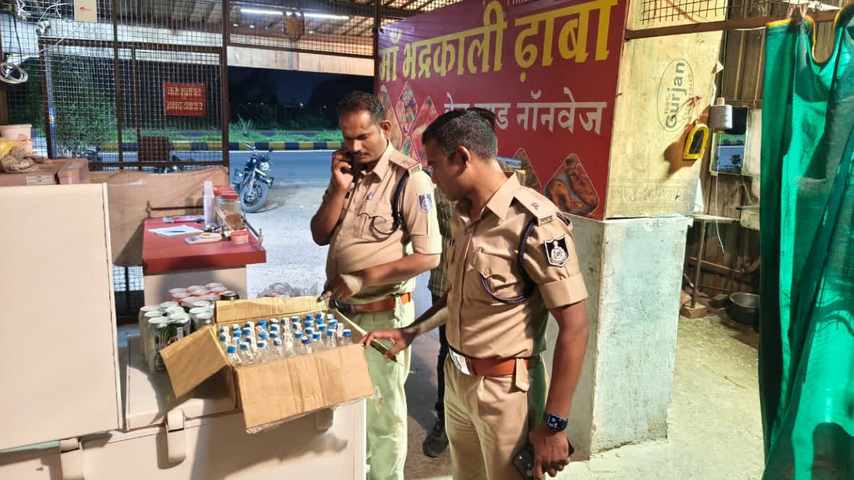 Ratlam police action on dhabas