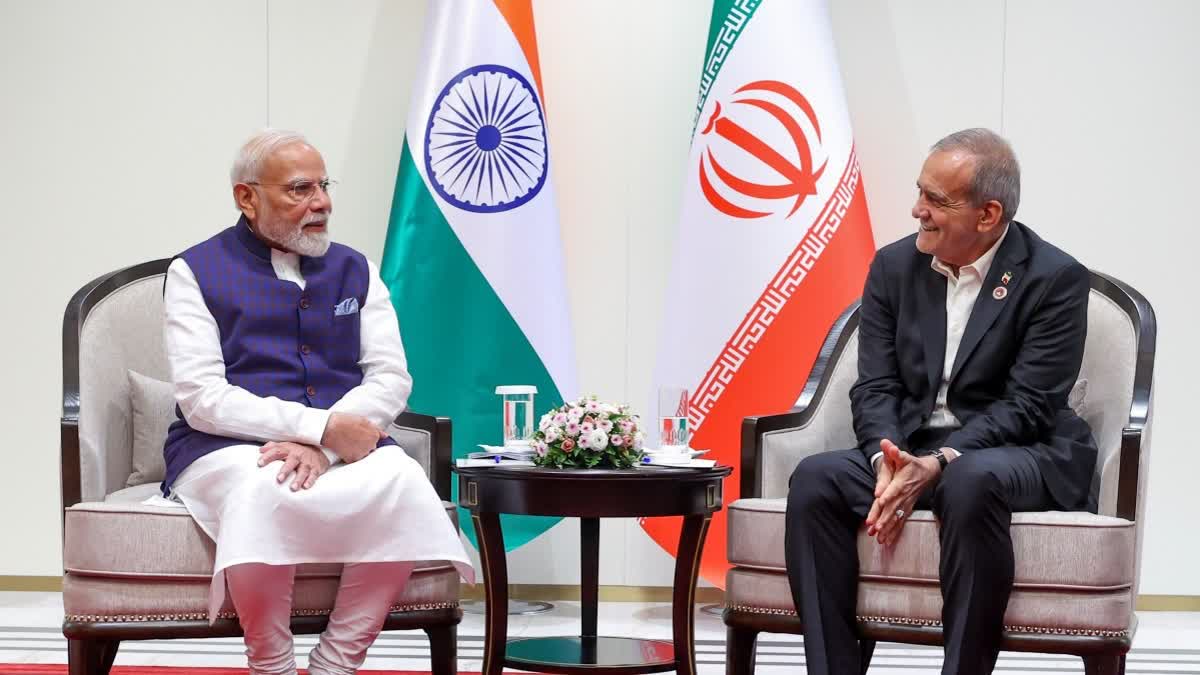 PM Narendra Modi Pitches For Dialogue, Safe Hormuz In Meeting With Iran President Pezeshkian
