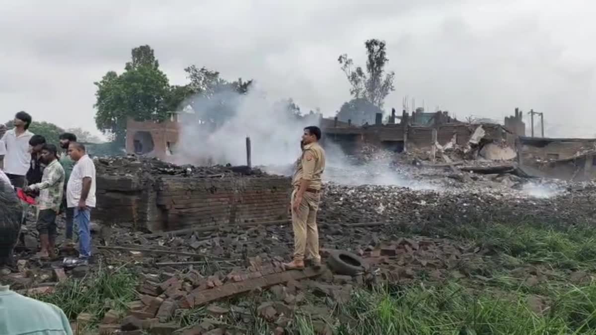 Firecracker Blast In UP