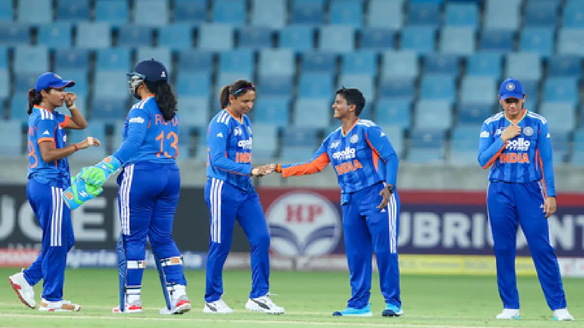 ind w vs tha w india start womens asia cup with a victory defeating thailand by 94 runs, Urdu News