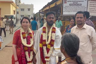 ரஷ்ய பெண்ணை மணந்த சென்னை இளைஞர்