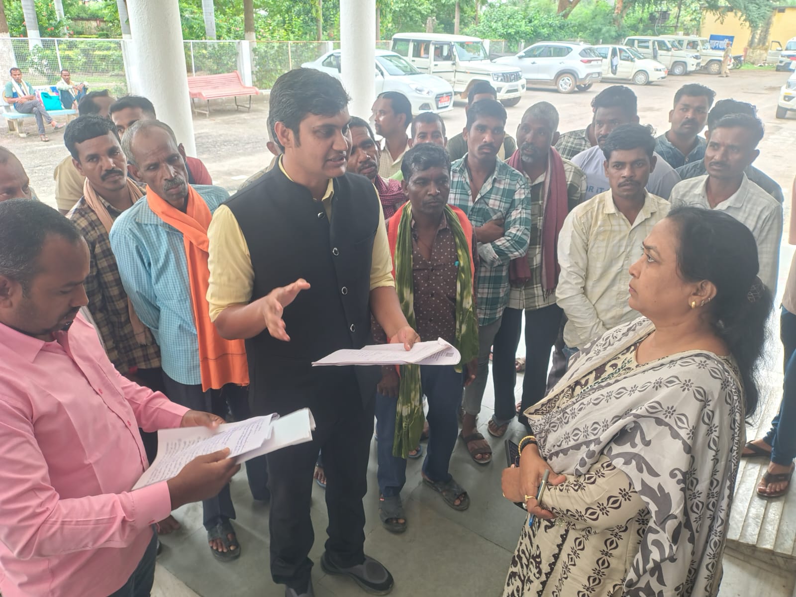 Kanker farmers protest