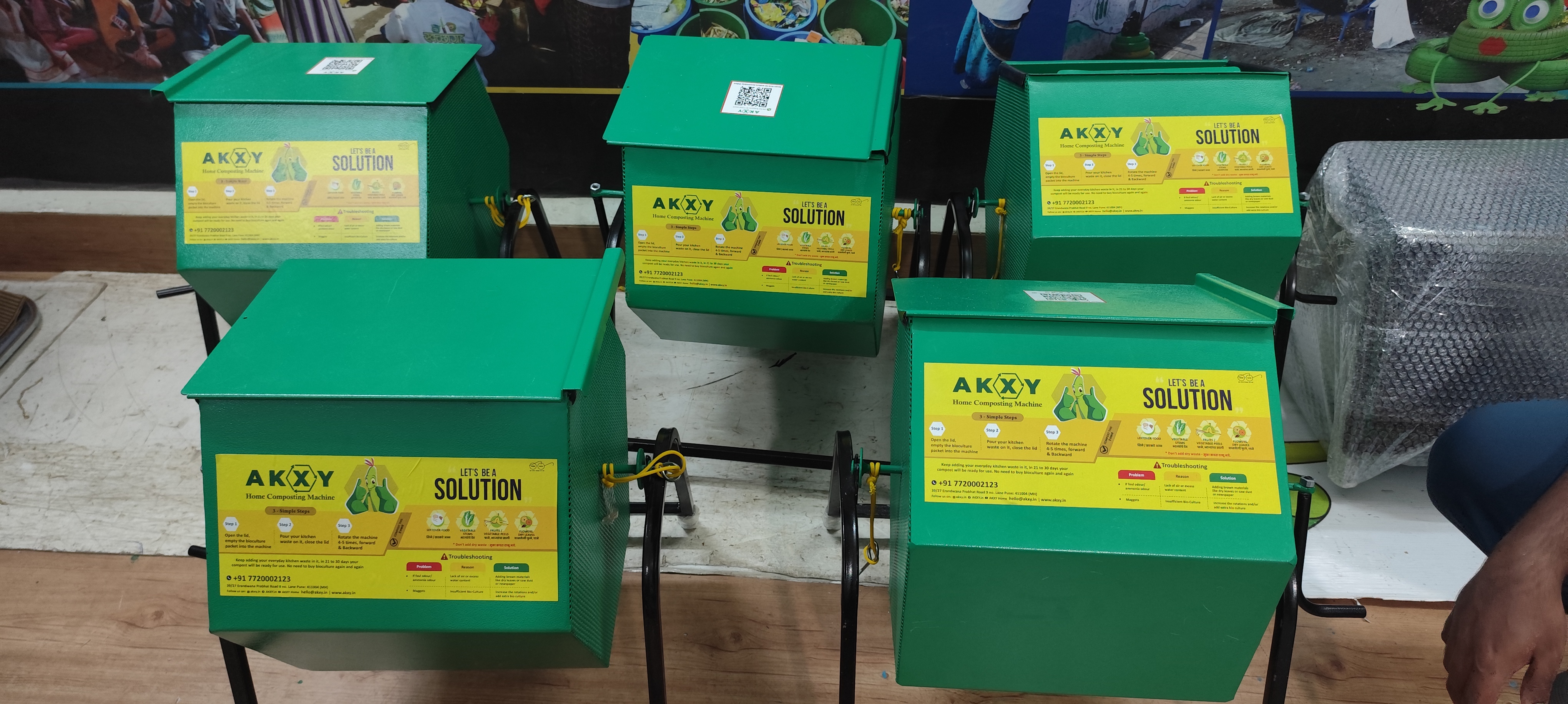 Compost From Wet Waste Machine