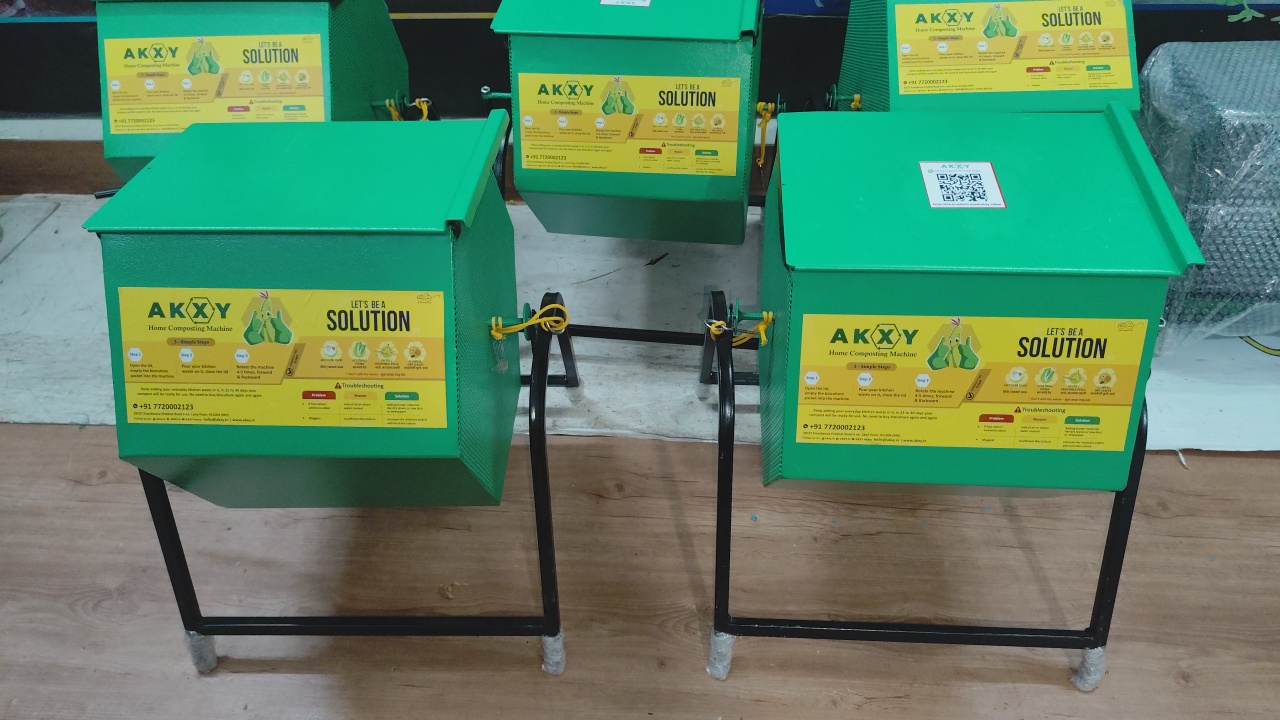 Now make compost from wet waste right at home
