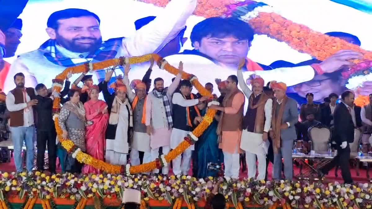 nayab saini Inaugurates Multi Crore Projects in Gurugram