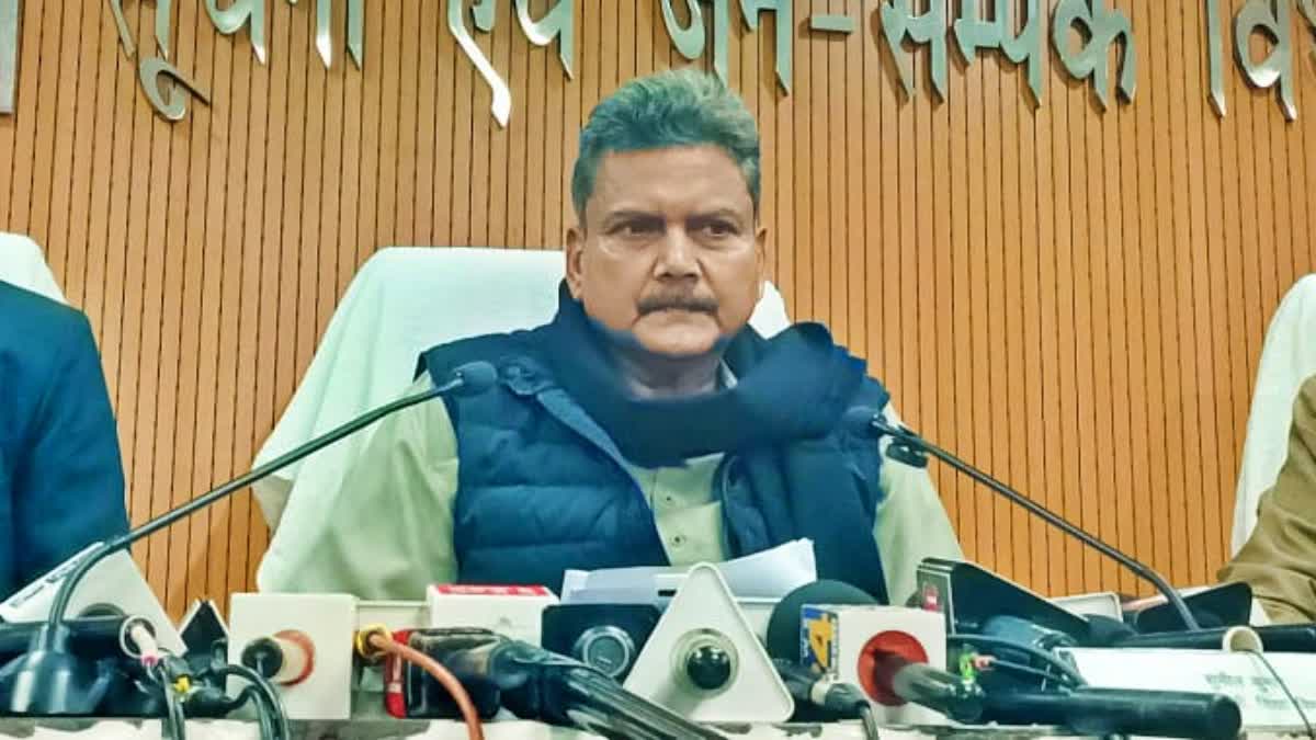 Bihar Education Minister Sunil Kumar