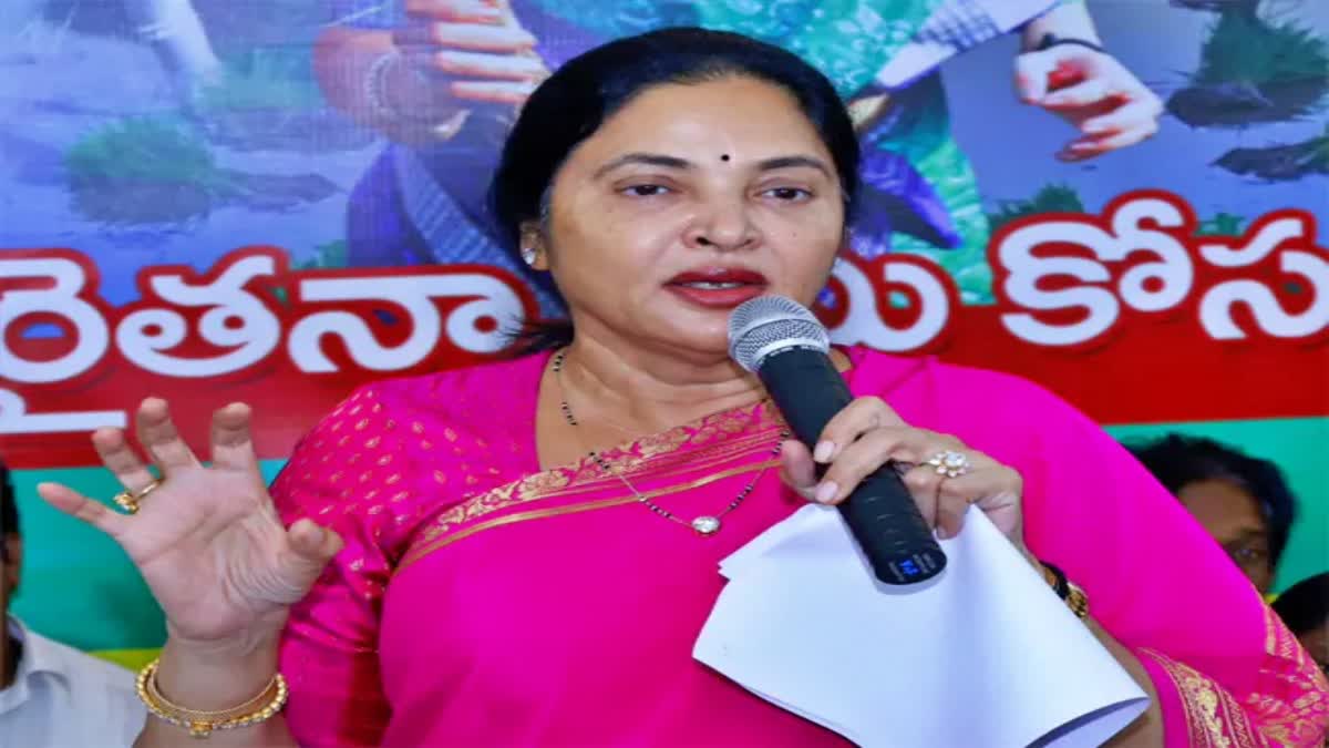 MLA Vemireddy Prashanthi Reddy