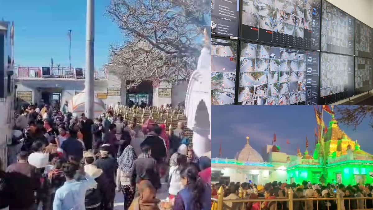 devotees in Shri Naina Devi Temple New Year Celebrations