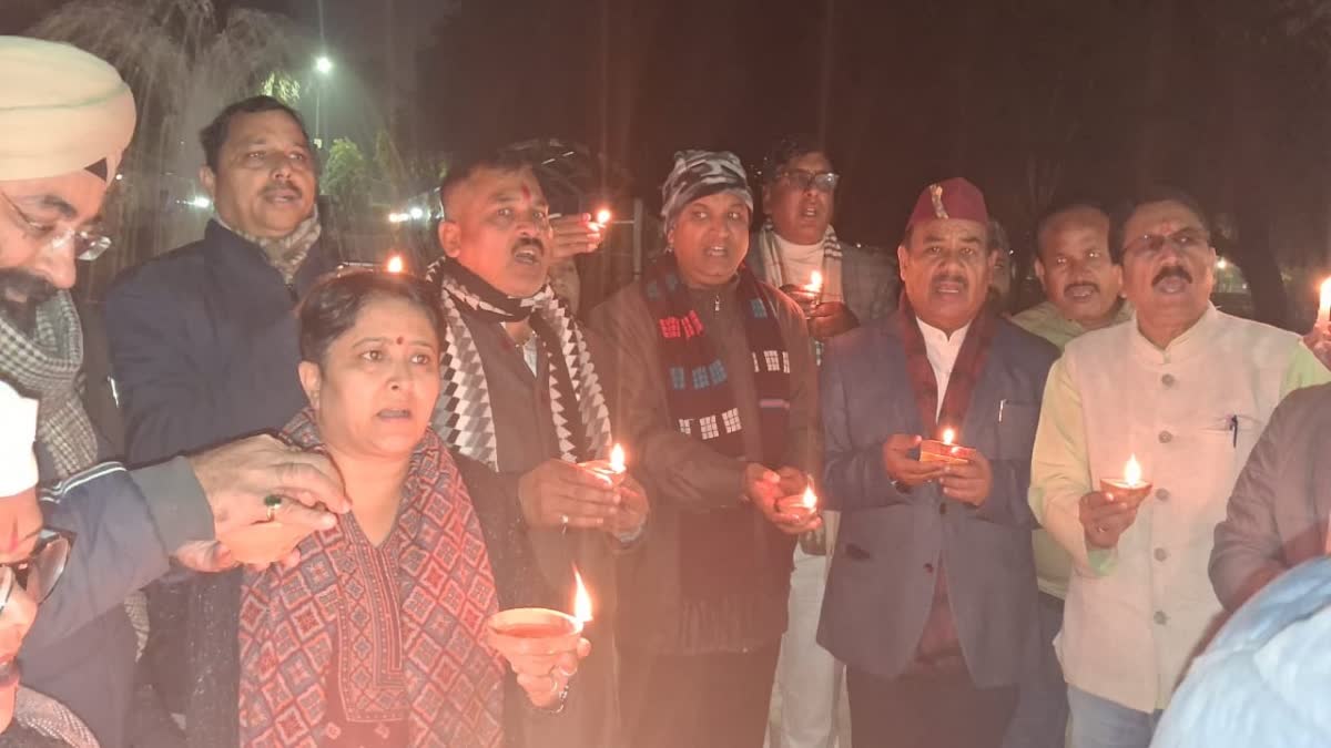 DEHRADUN CONGRESS CANDLE MARCH