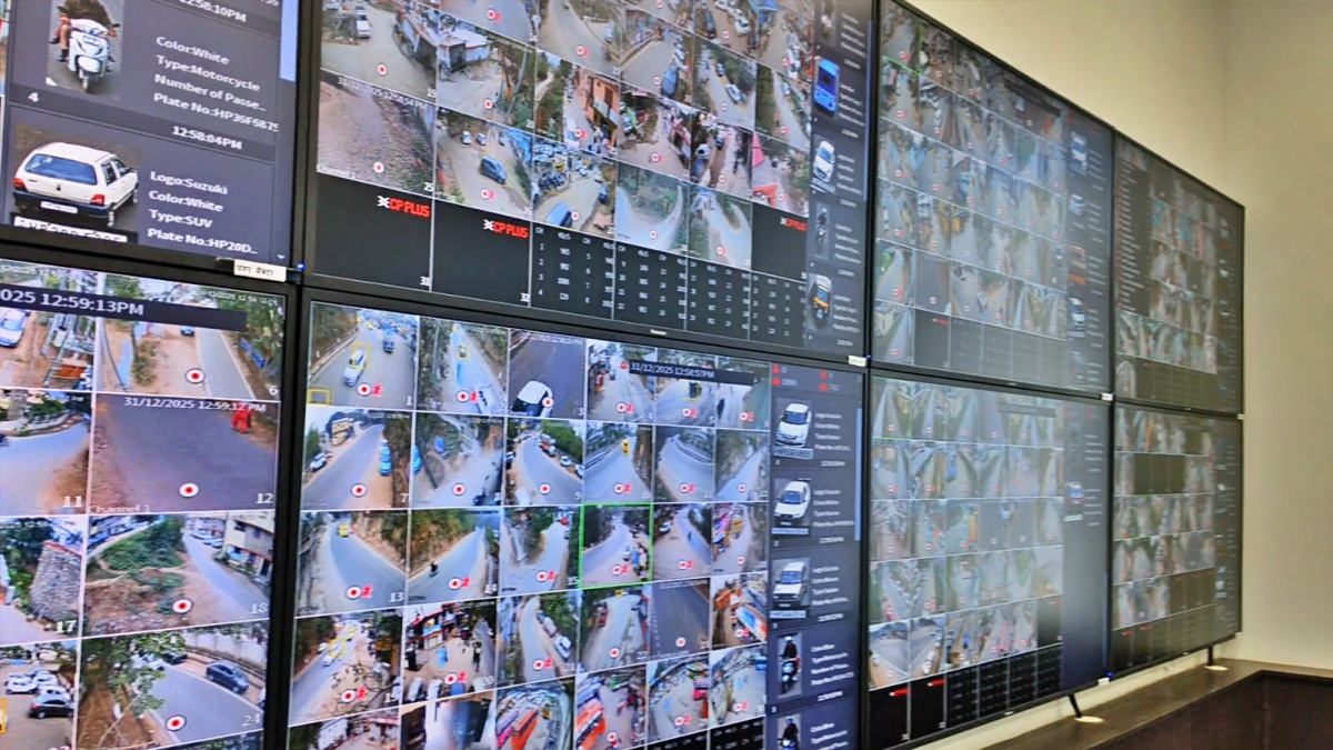 Monitoring from Police Command Control Room