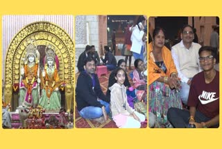 People visited temples in Raipur on New Year