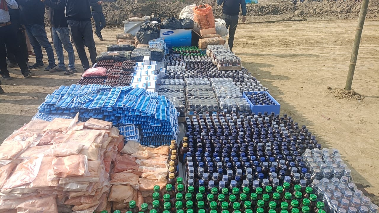 Nagaon police destroyed drugs worth 17.5 crore rupees