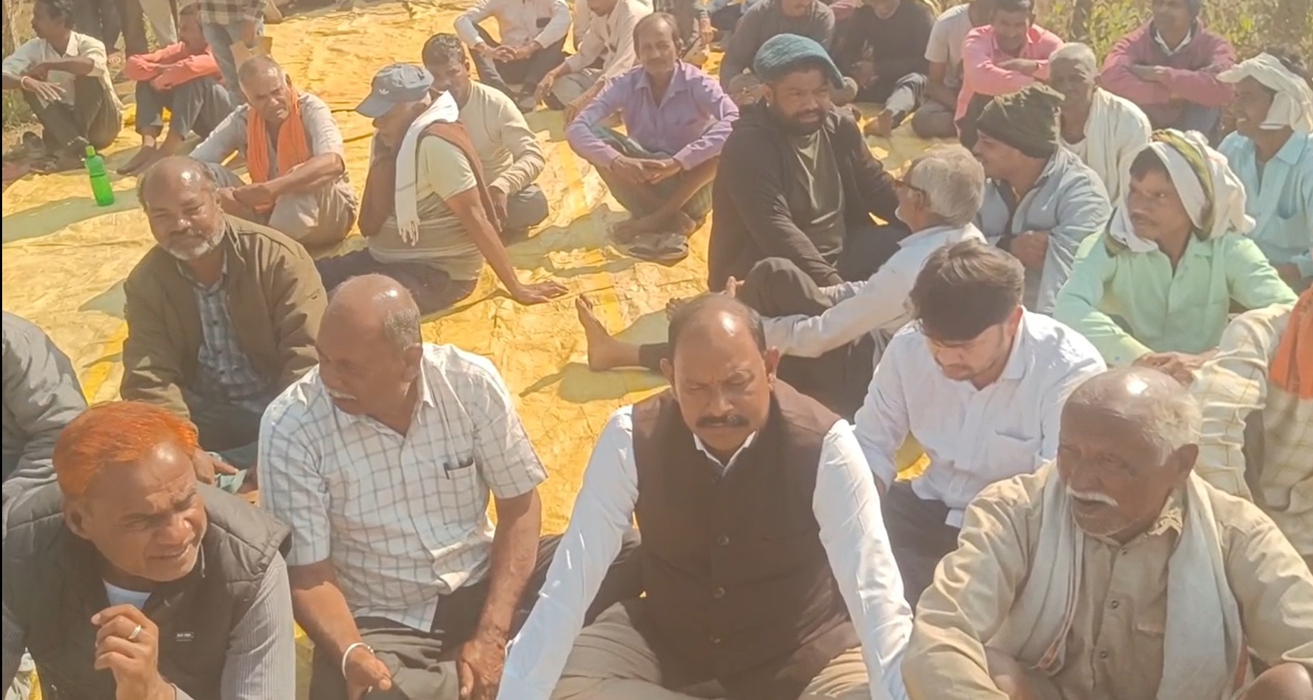 Farmer Protest Paddy Procurement