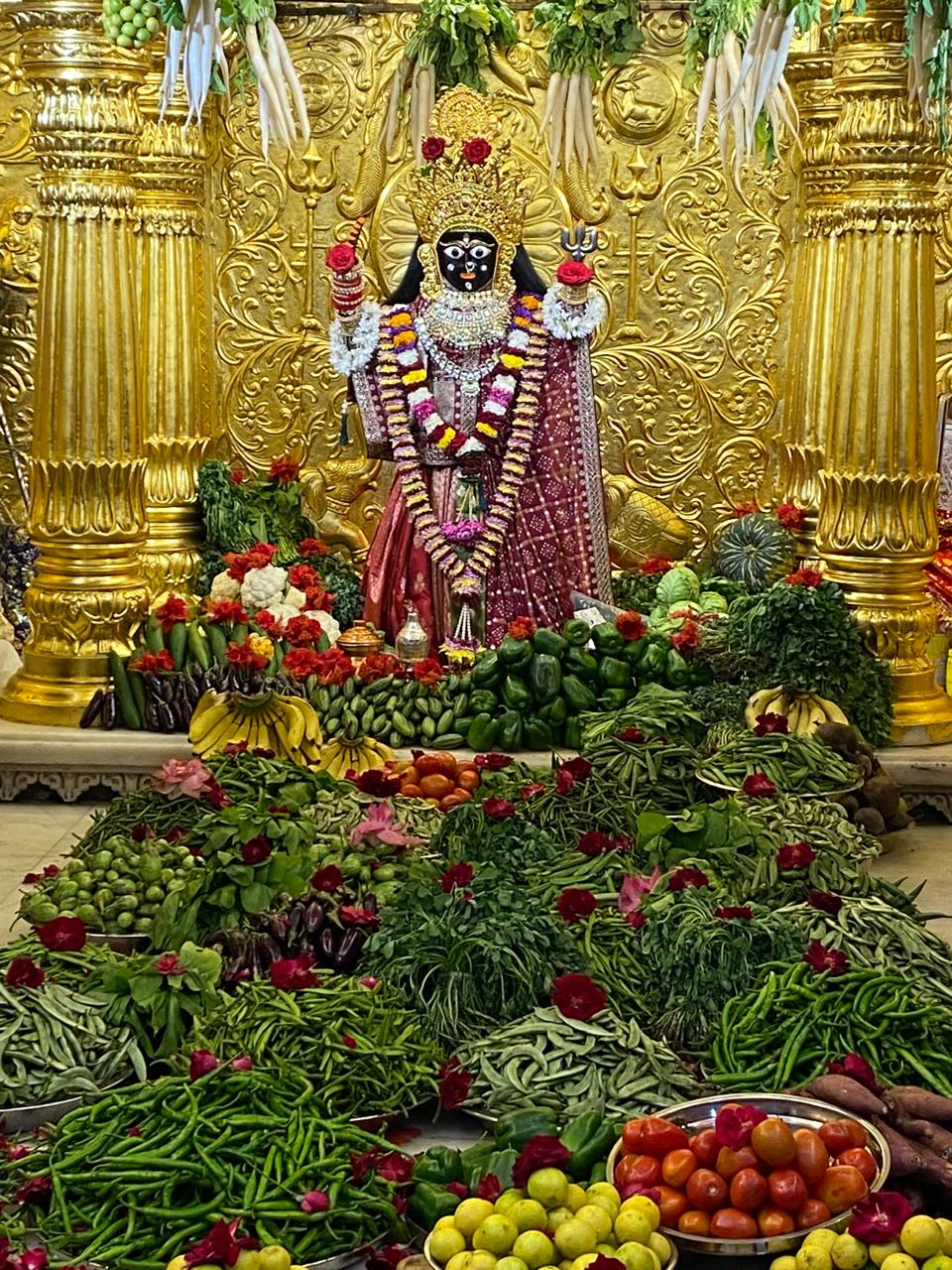 301 કિલો શાકભાજી અર્પણ કરાઈ