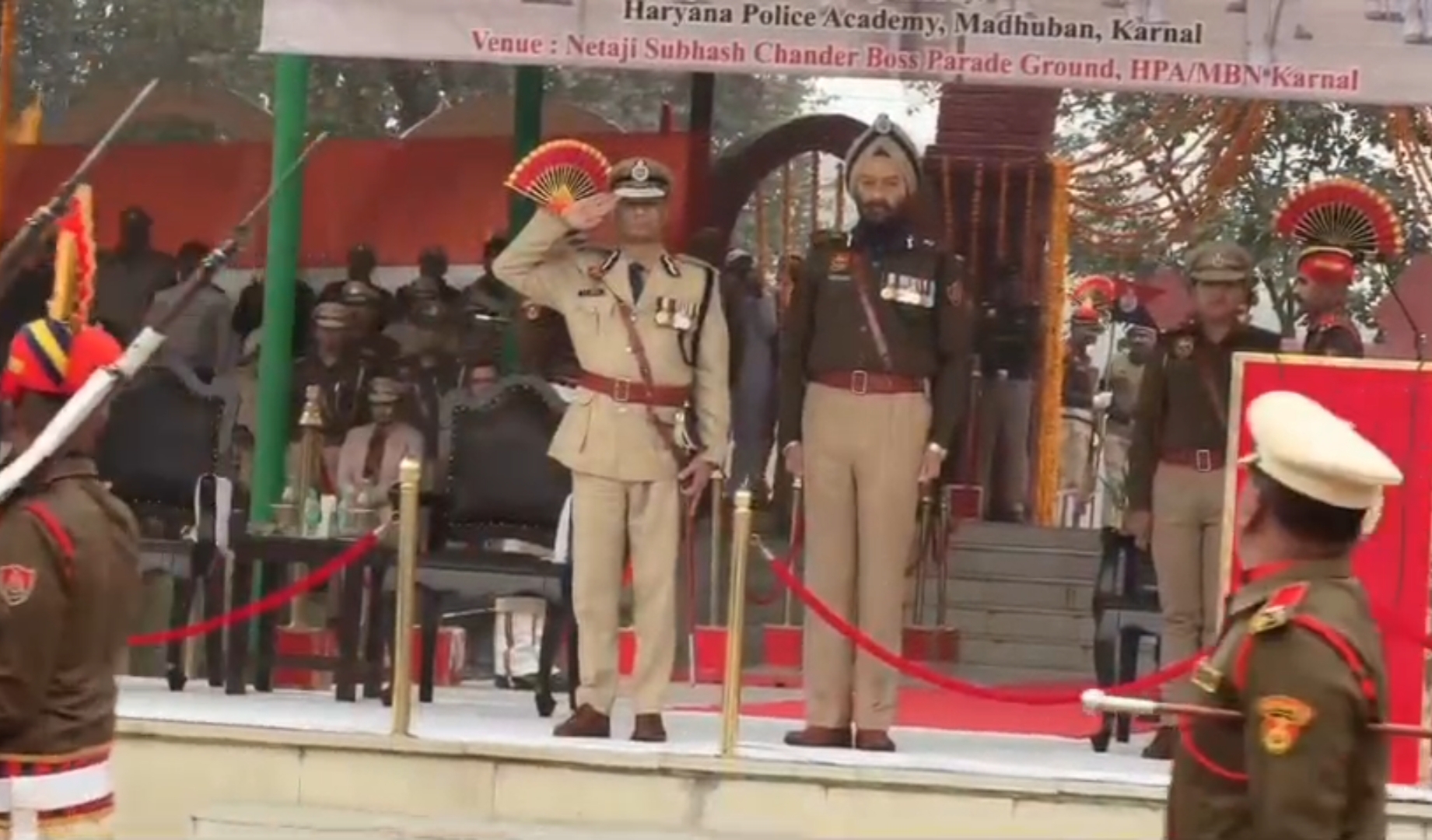 Haryana DGP OP Singh farewell