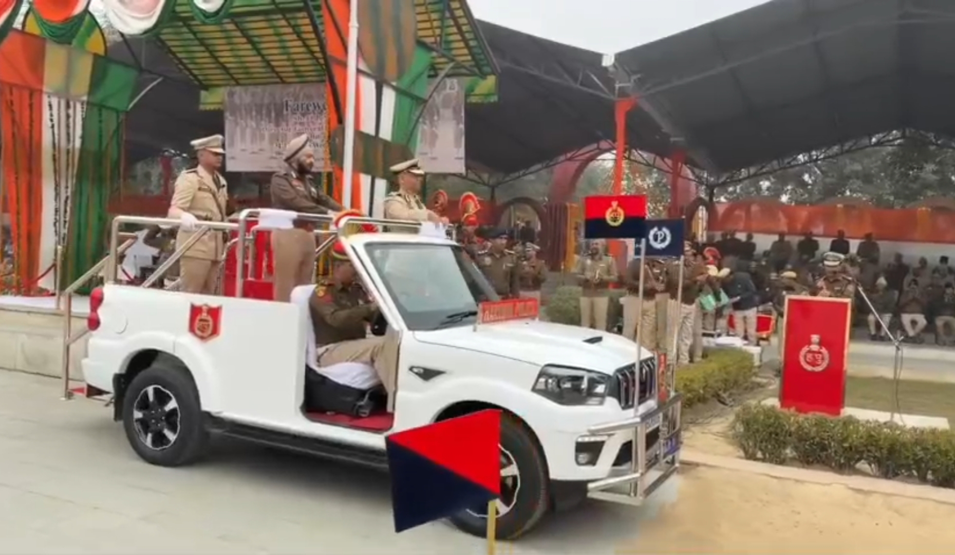 Haryana DGP OP Singh farewell