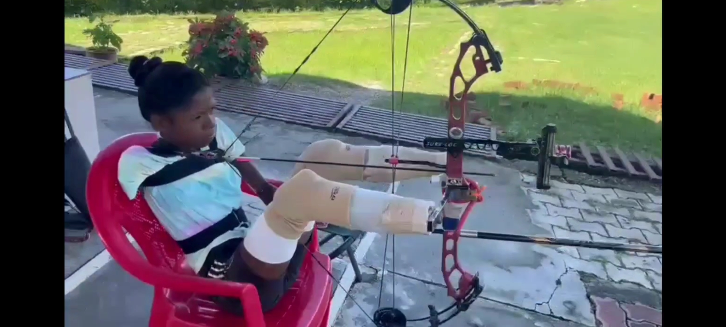 Payal Nag Practicing