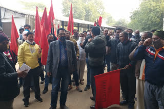 North Western Railway Employees Union, protest in ajmer