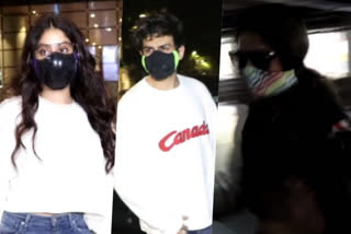 janhvi kapoor spotted