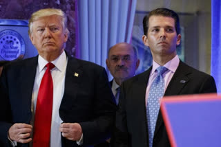 Former US president Donald Trump