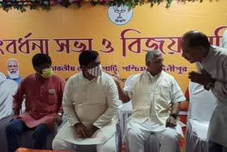 bjp west bengal president sukata majumder slams rajib banerjee who rejoins tmc
