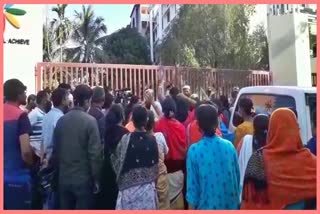 various-party-organizations-local-people-held-protests-in-front-of-school-as-well-as-principals-residence