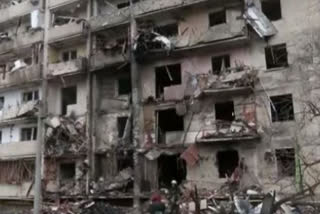 Explosions take over in Kyiv, war at peak