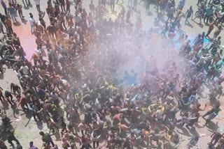 Holi On Sheetla Ashtami