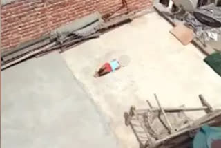 Delhi woman ties daughter on roof in scorching heat as 'punishment'