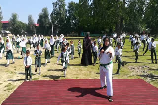 Martial Art Training for Village Students