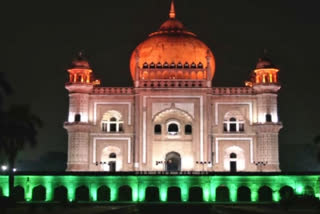 Key monuments lit up in Tiranga theme