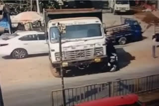 Dumper crushes girl riding scooty in Chhattisgarh's Raipur, CCTV footage surfaces