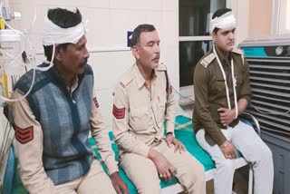 Villagers attacked police team in kawardha