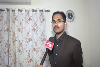 Etv BharatIES 5th Ranker Pawan Swaroop Reddy Interview