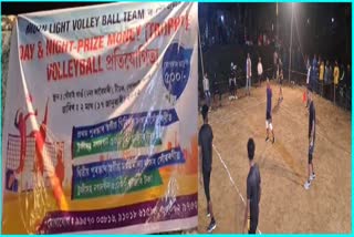 Volleyball tournament in Teok