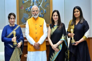 PM Modi meets the fabulous team of The Elephant Whisperers