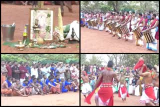 ayyappan vilakk in malappuram  malappuram news  മലപ്പുറം വാര്‍ത്തകള്‍  മലപ്പുറത്ത് അയ്യപ്പന്‍ വിളക്ക്