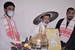 matribhumi 2020 xomajpran award jibon chutia