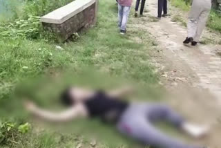 The dead body of a woman found in Kurukshetra Bhakra Canal