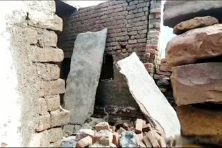 Fallen house