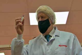 Johnson says vaccine could be available in weeks