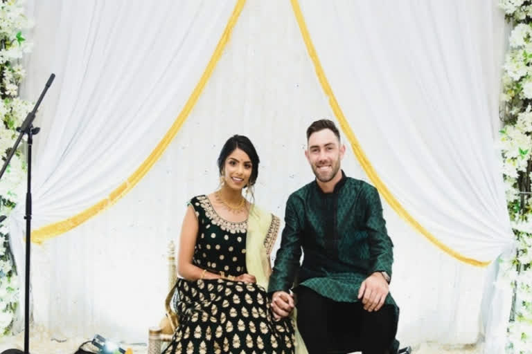 Australian cricketer Glenn Maxwell getting married to his Tamil fiancée Vini Raman http://10.10.50.90:6060///finaloutc/english-nle/finalout/12-February-2022/14449209_max.jpg