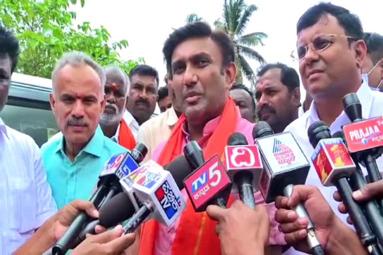 ವಿಜಯೇಂದ್ರ ಅವರಿಗೂ ಚುನಾವಣೆಯಲ್ಲಿ ಸ್ಪರ್ಧಿಸಲು ಹೈಕಮಾಂಡ್ ಅವಕಾಶ ಮಾಡಿಕೊಡಲಿದೆ : ಸಚಿವ ಸುಧಾಕರ್