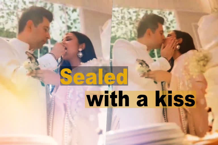 sachin and babi light blue dress Taylor Swift Engagement: The Budget Dupe Dress Fans Are Loving