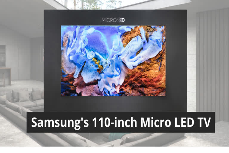 Features and Specifications of Samsung's 110-inch Micro LED TV