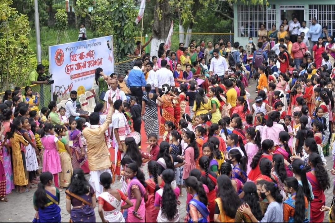 Bihu preparation in Assam