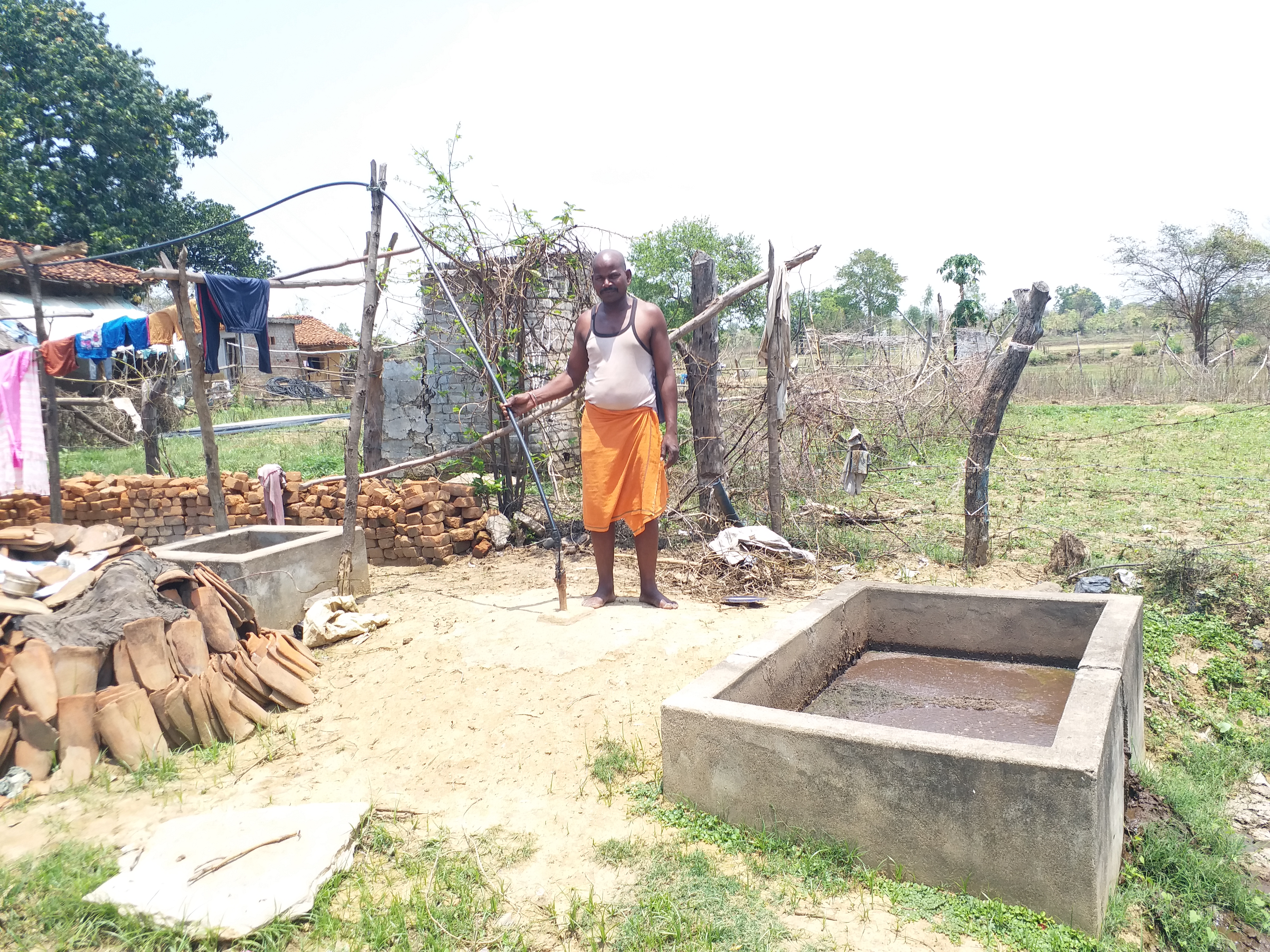 Shahdol Tribal village every house Gobar gas plant