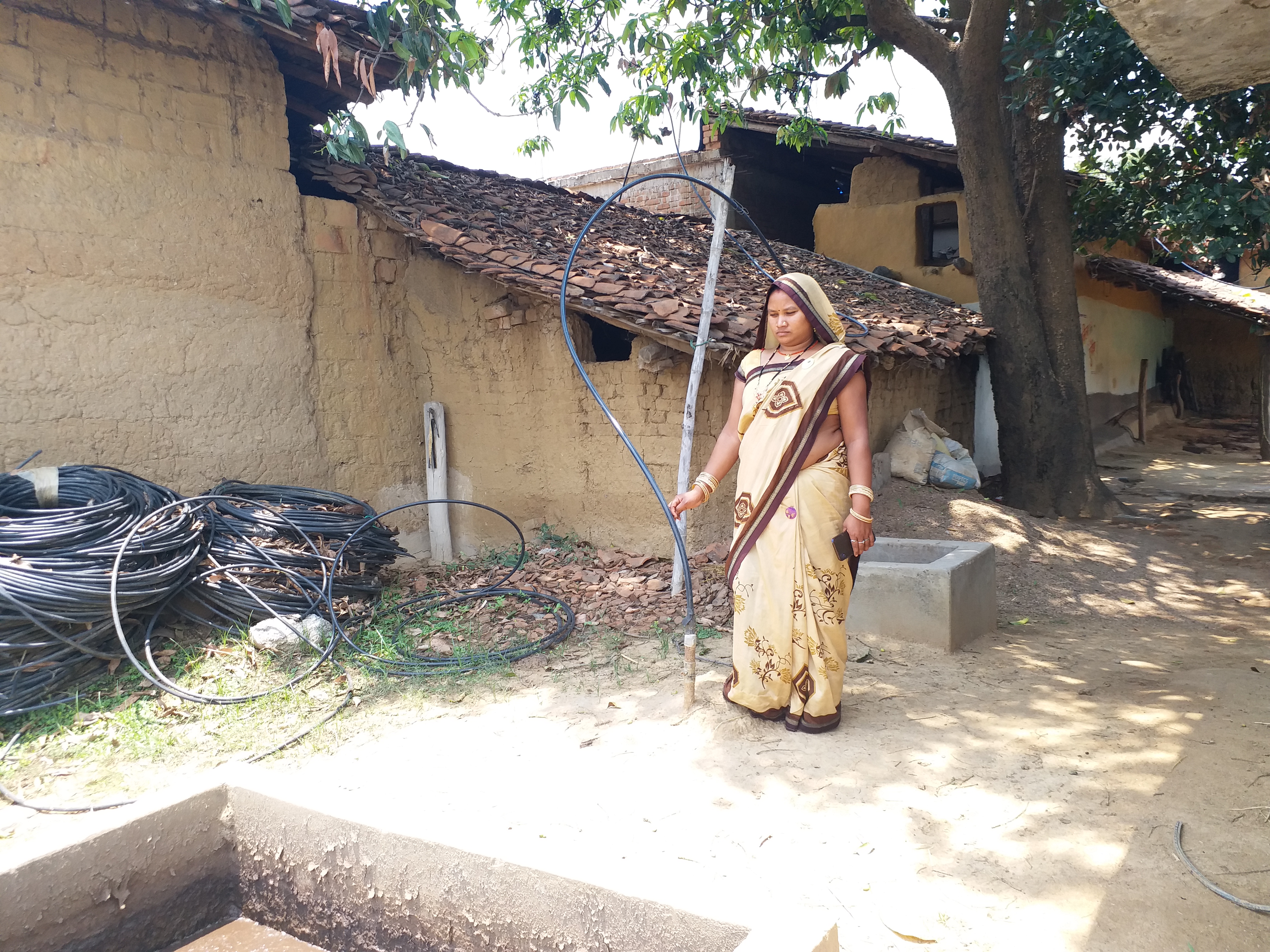 Shahdol Tribal village every house Gobar gas plant